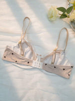 Cute Heart Print Bra - 5