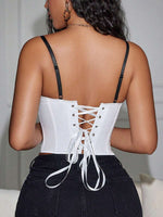 Bow Front Bustier Cami Top - 2
