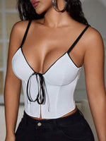 Bow Front Bustier Cami Top - 3