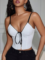 Bow Front Bustier Cami Top - 4