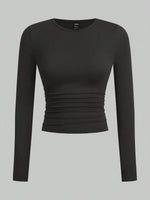 Ruched Bodycon Top Set - 3