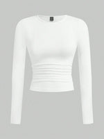 Ruched Bodycon Top Set - 5