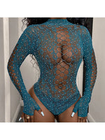Floral Lace Bodystocking - 3