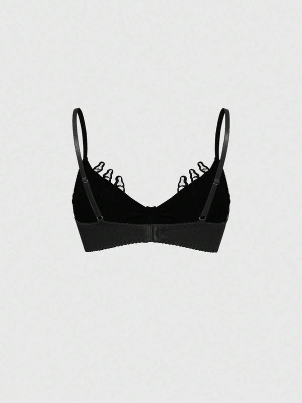 Gothic Skull Underwire Bra